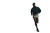 Cliffside Runner Sprint Vinyl Car Decal Sticker – Waterproof & UV-Resistant 8"