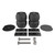 Timbren Helper Spring Kit GMRG35 SES Suspension Enhancement Systems; Rubber Spring; Frame Mount; AEON Hollow Rubber; With Helper Springs/Brackets/Hardware