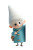 Magical Gnome Doll Vinyl Car Decal Sticker – Waterproof & UV-Resistant 8"
