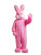 Pink Bunny Mascot Vinyl Car Decal Sticker – Waterproof & UV-Resistant 8"