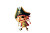 Angry Pirate Kid Vinyl Car Decal Sticker – Waterproof & UV-Resistant 8"
