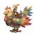 Feathered Chocobo Rider Vinyl Car Decal Sticker – Waterproof & UV-Resistant 8"