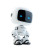 Cute Robot Design Vinyl Car Decal Sticker – Waterproof & UV-Resistant 8"