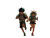 Anime Jungle Escape Vinyl Car Decal Sticker – Waterproof & UV-Resistant 8"