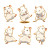 Hamster Dance Vinyl Car Decal Sticker – Waterproof & UV-Resistant 8"