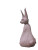 Desert Bunny Statue Vinyl Car Decal Sticker – Waterproof & UV-Resistant 8"