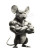 Muscular Mouse Bodybuilder Vinyl Car Decal Sticker – Waterproof & UV-Resistant 8"
