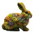 Easter Moss Rabbit Vinyl Car Decal Sticker – Waterproof & UV-Resistant 8"
