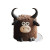 Yak-Shaped Cake Vinyl Car Decal Sticker – Waterproof & UV-Resistant 8"