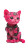 Cyber Punk Kitten Vinyl Car Decal Sticker – Waterproof & UV-Resistant 8"