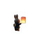 Rabbit At Lantern Festival Vinyl Car Decal Sticker – Waterproof & UV-Resistant 8"