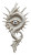 White Dragon Eye Vinyl Car Decal Sticker – Waterproof & UV-Resistant 8"