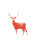 Vintage Deer Vinyl Car Decal Sticker – Waterproof & UV-Resistant 8"