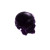 Glossy Black Skull V2 Vinyl Car Decal Sticker – Waterproof & UV-Resistant 8"