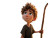 Young Animated David Vinyl Car Decal Sticker – Waterproof & UV-Resistant 8"