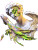 Glitch Angel Poster Vinyl Car Decal Sticker – Waterproof & UV-Resistant 8"