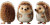 Baby Hedgehog Character Vinyl Car Decal Sticker – Waterproof & UV-Resistant 8"