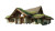 Eco-Friendly Rustic House Vinyl Car Decal Sticker – Waterproof & UV-Resistant 8"
