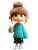 Cute Anya Doll Vinyl Car Decal Sticker – Waterproof & UV-Resistant 8"