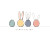 Happy Easter Illustration Vinyl Car Decal Sticker – Waterproof & UV-Resistant 8"