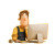Tired Internet Worker Vinyl Car Decal Sticker – Waterproof & UV-Resistant 8"