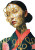 Madame Monet Kimono Vinyl Car Decal Sticker – Waterproof & UV-Resistant 8"