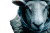 Astronaut Sheep Vinyl Car Decal Sticker – Waterproof & UV-Resistant 8"