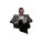 Wealthy Businessman Smiling Vinyl Car Decal Sticker – Waterproof & UV-Resistant 8"