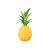 Minimal Pineapple Illustration Vinyl Car Decal Sticker – Waterproof & UV-Resistant 8"