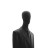 Minimalist Mannequin Portrait Vinyl Car Decal Sticker – Waterproof & UV-Resistant 8"