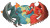 Eagle Vs Dragon V5 Vinyl Car Decal Sticker – Waterproof & UV-Resistant 8"
