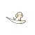Golden Retriever Spoon Slide V2 Vinyl Car Decal Sticker – Waterproof & UV-Resistant 8"