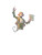 Speechgiving Monkey Vinyl Car Decal Sticker – Waterproof & UV-Resistant 8"