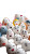 Easter Eggs Faces Vinyl Car Decal Sticker – Waterproof & UV-Resistant 8"