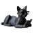 Intellectual Cat Figurine Vinyl Car Decal Sticker – Waterproof & UV-Resistant 8"