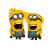 Laughing Minions Vinyl Car Decal Sticker – Waterproof & UV-Resistant 8"
