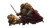 Bear And Toad Warriors Vinyl Car Decal Sticker – Waterproof & UV-Resistant 8"