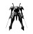 Sleek Mecha Design Vinyl Car Decal Sticker – Waterproof & UV-Resistant 