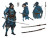 Samurai Concept Art V2 Vinyl Car Decal Sticker – Waterproof & UV-Resistant 8"