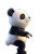 Panda On Bicycle Vinyl Car Decal Sticker – Waterproof & UV-Resistant 8"