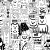 Haring Style Animals Vinyl Car Decal Sticker – Waterproof & UV-Resistant 8"