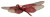 Red Dragonfly Kite Vinyl Car Decal Sticker – Waterproof & UV-Resistant 8"