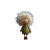 Fluffy Felt Figure Vinyl Car Decal Sticker – Waterproof & UV-Resistant 8"