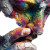 Rainbow Marble Statue Vinyl Car Decal Sticker – Waterproof & UV-Resistant 8"