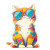 Cute Cat Sunglasses Vinyl Car Decal Sticker – Waterproof & UV-Resistant 8"