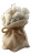 Fluffy Wool Sack Vinyl Car Decal Sticker – Waterproof & UV-Resistant 8"