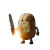 Potato With Knife Vinyl Car Decal Sticker – Waterproof & UV-Resistant 8"
