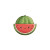 Simple Watermelon Vinyl Car Decal Sticker – Waterproof & UV-Resistant 8"