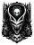 Horror Sticker Design Vinyl Car Decal Sticker – Waterproof & UV-Resistant 8"