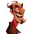 Smiling Devil Guy Vinyl Car Decal Sticker – Waterproof & UV-Resistant 8"